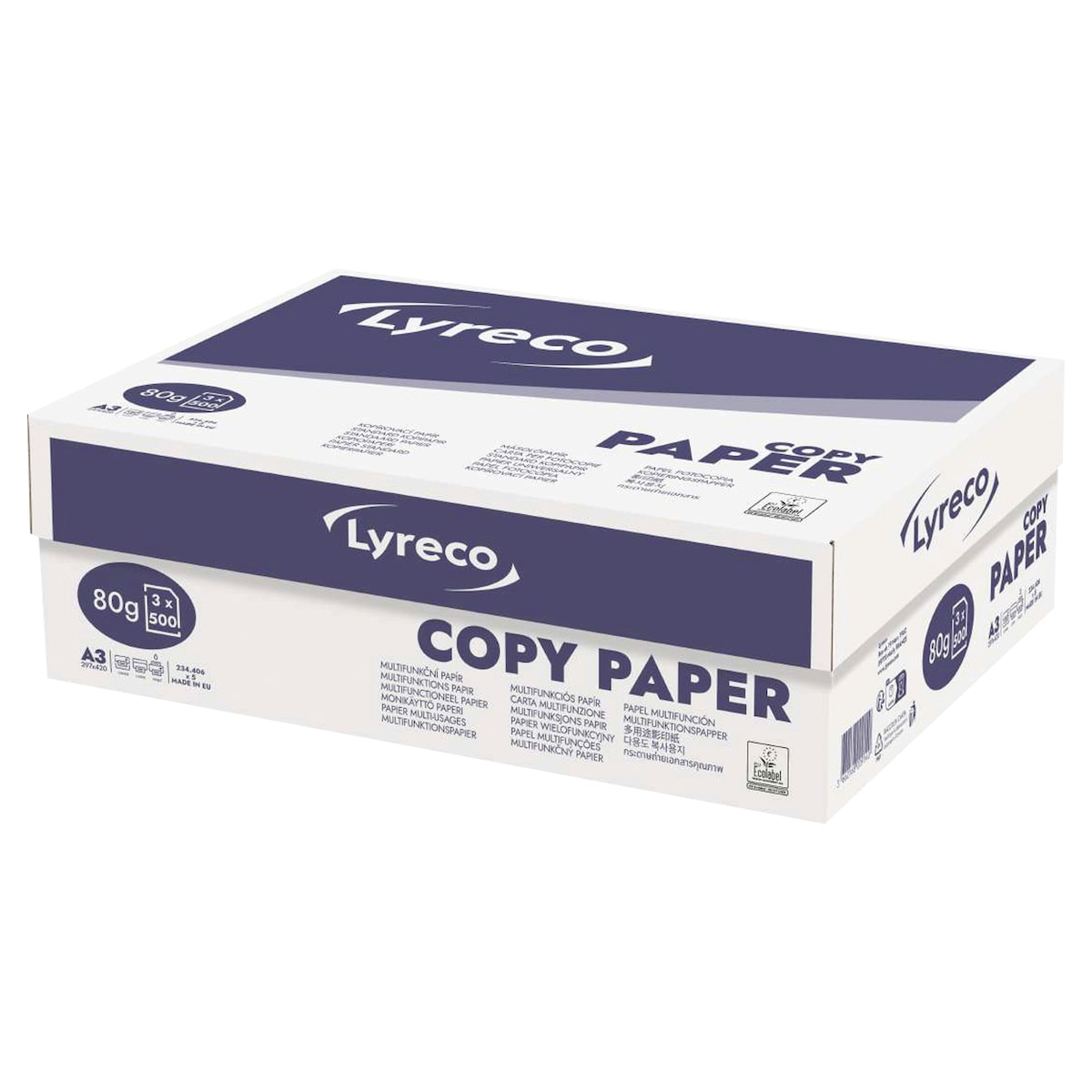 A3 Printer Paper 80gsm — Box of 10 Reams