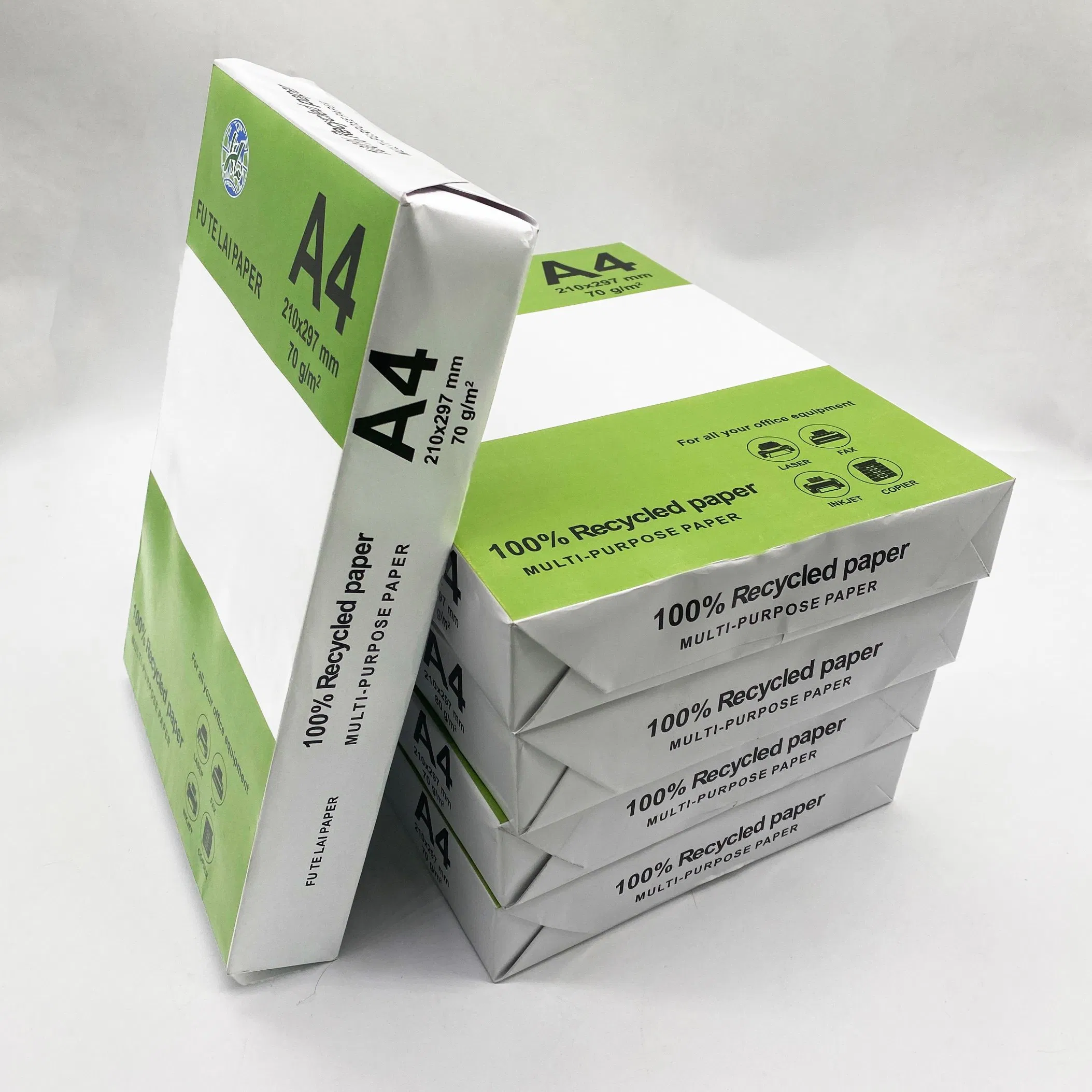 Recycled A4 Paper 80gsm — Box of 10 Reams