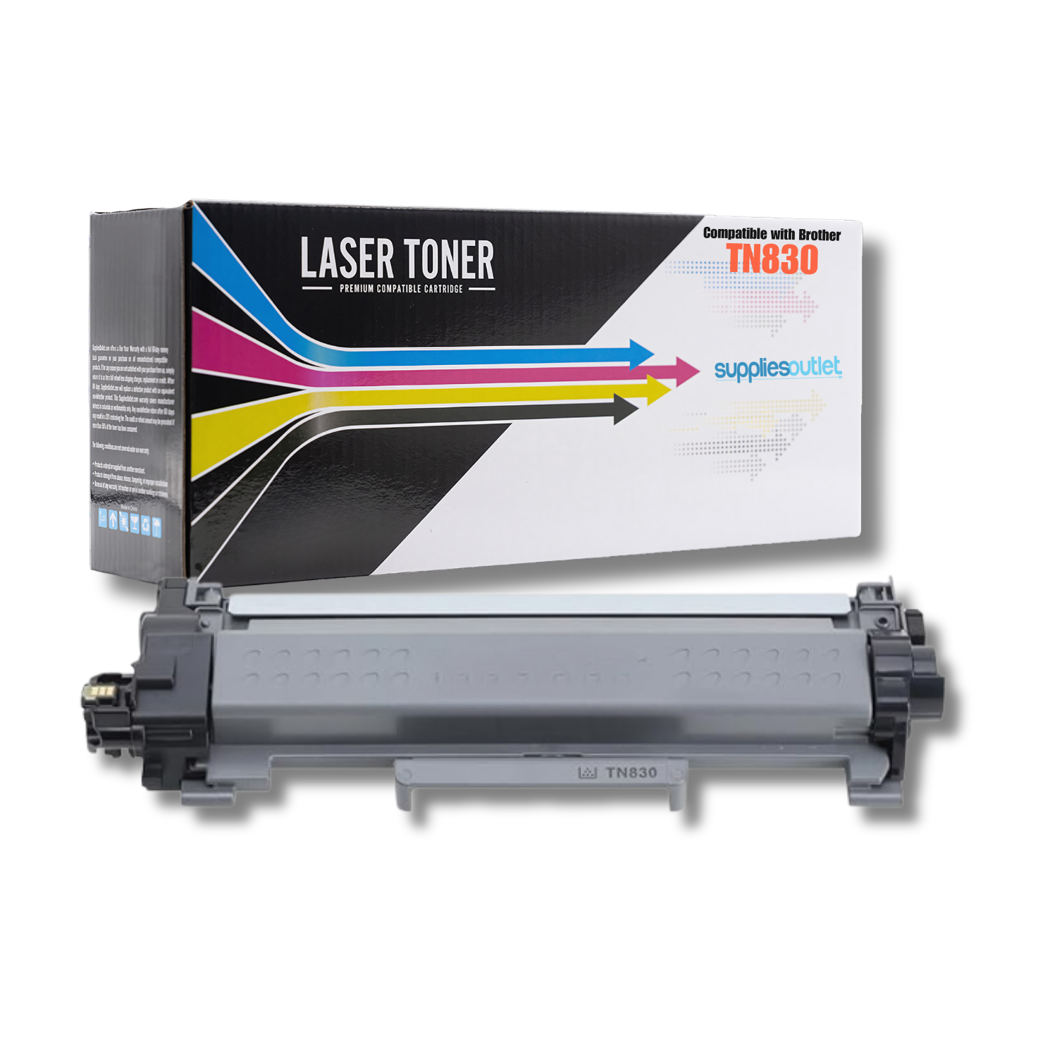 Black Toner Cartridges — 3-Month Supply Pack